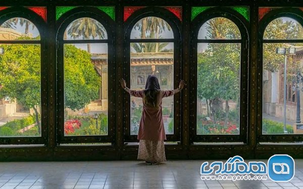 خانه ای در شیراز که هنر دوره قاجار را به خوبی منعکس کرده است