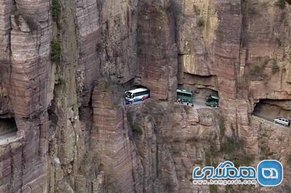 جاده تونل گولیانگ در چین
