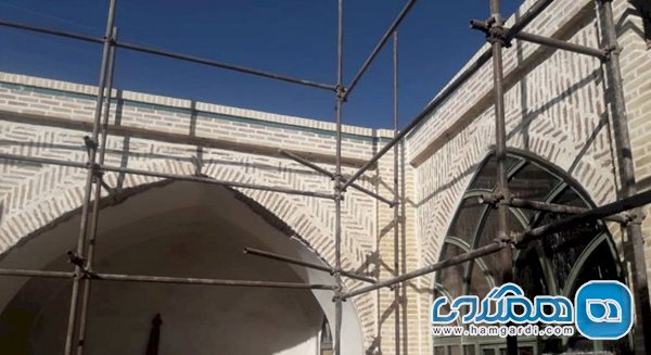 مرمت مسجد جامع صفوی ماربین اردستان