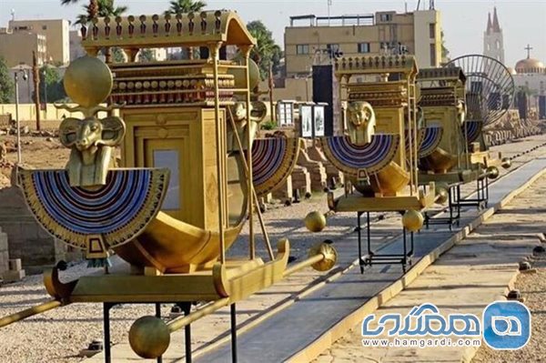 خیابان باستانی ابوالهول در مراسمی در اقصر مصر بازگشایی می شود