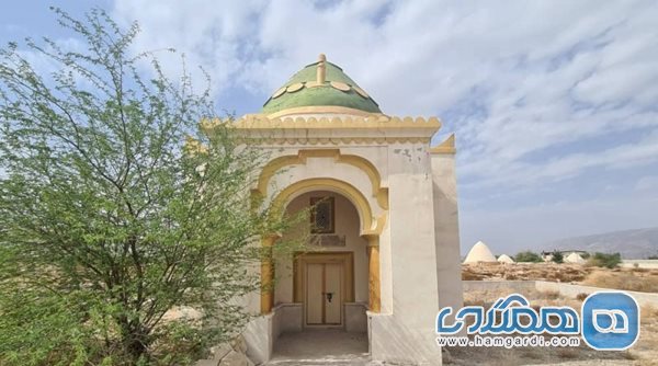 آرامگاهی دیدنی و زیبا که در محدوده شهر بستک جای دارد