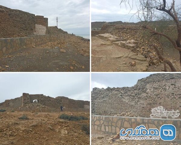 آسیب جدی بارندگی ها و سیل اخیر به آثار باستانی و تاریخی روستای تیس
