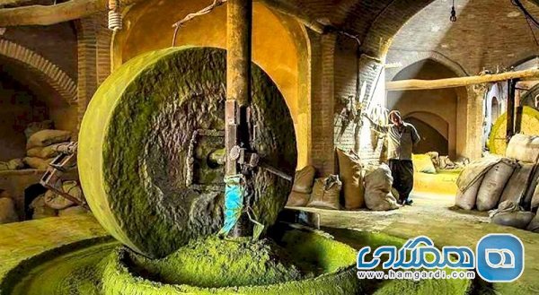 حناساب خانه 150 ساله کاشان همچنان به حیات خود ادامه می دهد