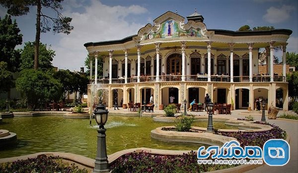 عمارت شاپوری از زیباترین باغ عمارت های شیراز است