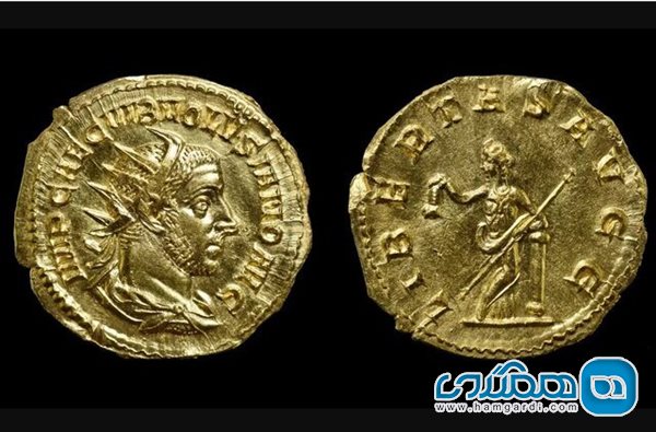 کاوشگران موفق به کشف سکه بسیار نادر رومی شدند