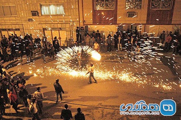 آداب و رسوم قزوینی ها در شب چهارشنبه سوری