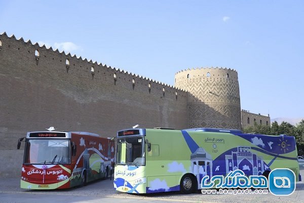 فعالیت اتوبوس های گردشگری برای نوروز در شیراز
