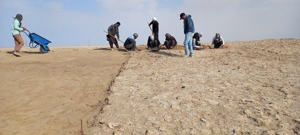 گودبرداری خط لوله گاز به کشف بقایای همزمان با دوره سوم شهر سوخته منجر شد