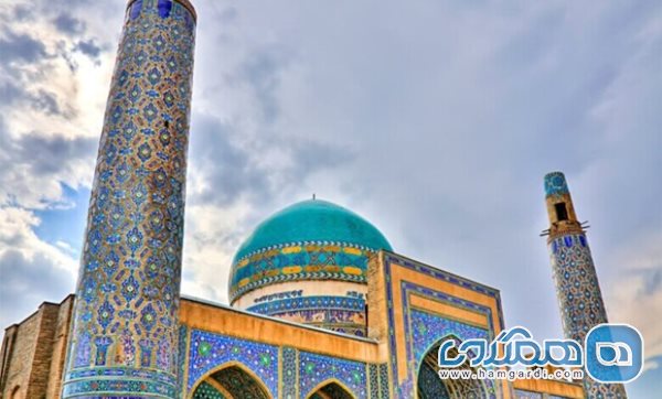 مسجد شاه شاهکار معماری عصر تیموری در مشهد است