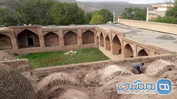 شروع مرحله جدید مرمت کاروانسرای تاریخی خرزان