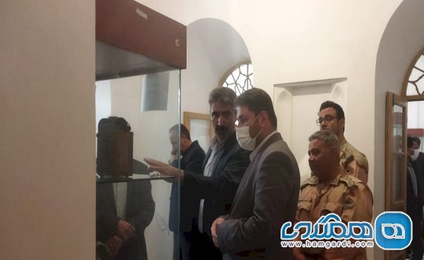 افتتاح نمایشگاه اشیای تاریخی توقیفی در کاخ موزه سردار ماکو