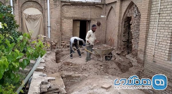 شروع مرمت خانه تاریخی صدرالعلما در قزوین