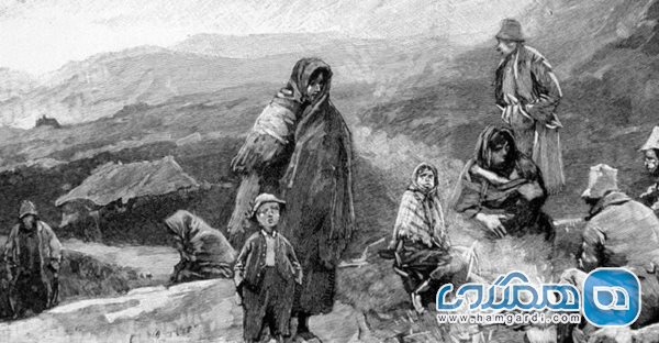 قحطی سیب زمینی در ایرلند بین سالهای 1845 تا 1854