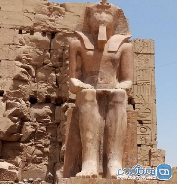 متخصصان مصری مجسمه تحوتموس دوم را مرمت کردند
