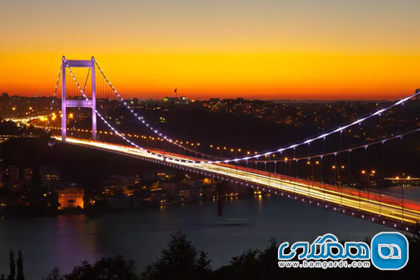 پل سلطان محمد فاتح یکی از دیدنی ترین پل های استانبول به شمار می رود