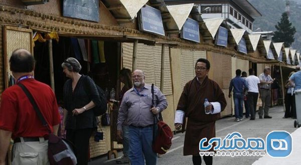 نخستین گروه از گردشگران برای نخستین بار در دو سال گذشته وارد بوتان شدند