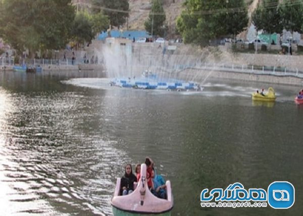 پارک چشمه برم مال خلیفه یکی از تفریحگاه های چهارمحال و بختیاری است