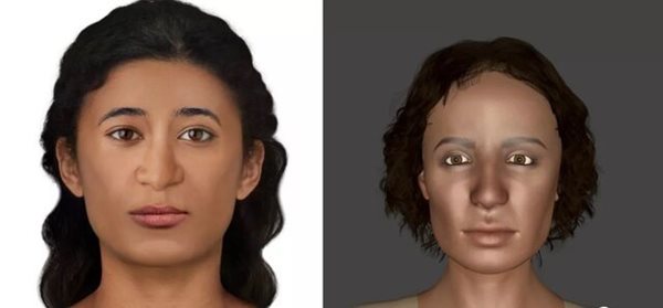بازسازی دو چهره احتمالی برای مومیایی یک زن مصری ناشناس