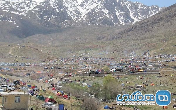 گردشگاه چشمه زنه هفشجان یکی از جاذبه های گردشگری چهارمحال و بختیاری است