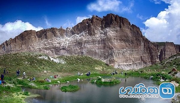 تالاب جیران گلی یکی از جاذبه های طبیعی استان اردبیل است