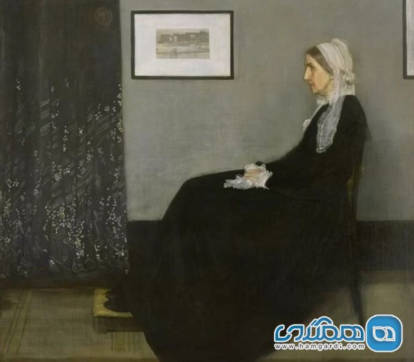 تابلو نقاشی «مادر هنرمند» اثر «جیمز مک نیل ویستلر» سال ۱۸۷۱ / موزه اورسی