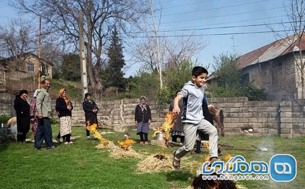 نگاهی به آیین های سنتی چهارشنبه سوری در استان گلستان