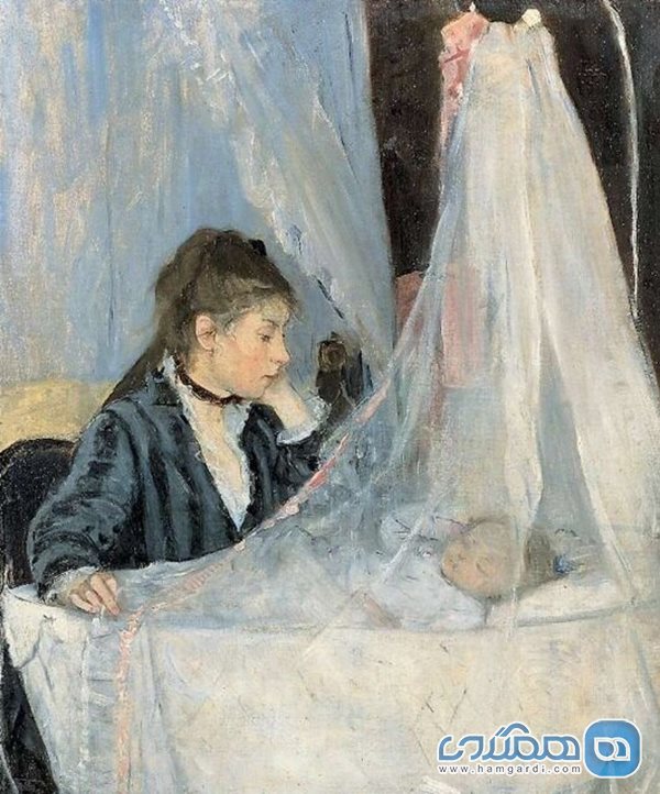 گهواره (۱۸۷۲) اثر برت موریسو