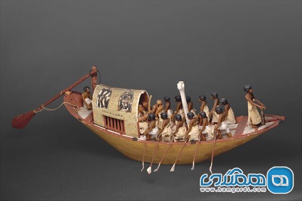 نمایش نسخه های مینیاتوری از قایق و کارگاه های مصر باستان در موزه متروپولیتن