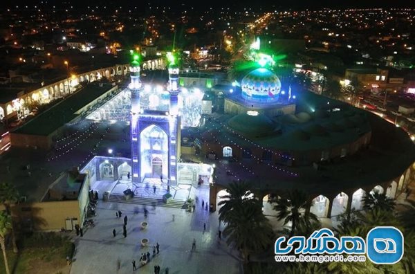 بیش از 2 هزار مسافر نوروزی از امامزاده عبدالله بافق دیدن کردند