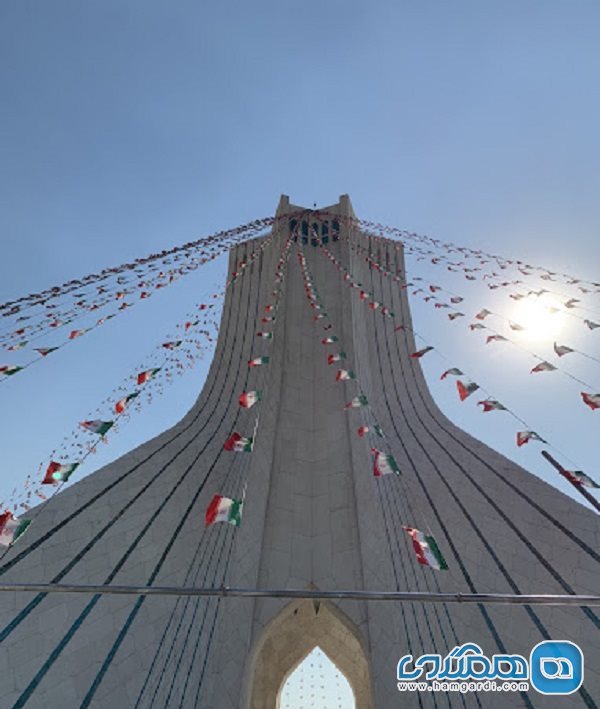 برج آزادی یک تا سه اردیبهشت پذیرای گردشگران است