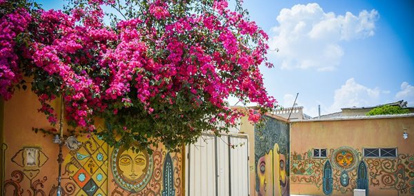 نگاهی به زیبایی های کوچه گالری نارنجستان قوام شیراز 2
