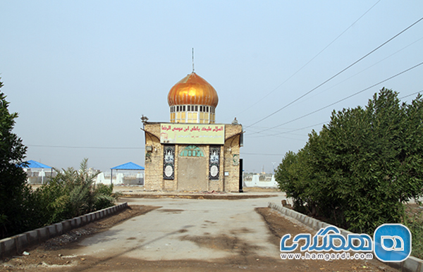 قدمگاه امام رضا یکی از جاذبه های مذهبی آبادان است