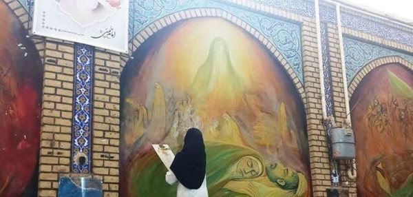 آثار هنری به جای مانده از روزهای پیروزی و فتح خرمشهر بازسازی شد
