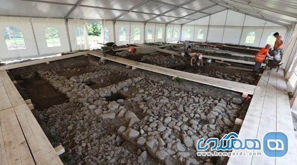کشف بقایای دیوارهای باستانی رومی در دامنه کوههای آلپ