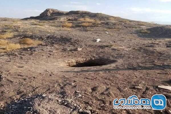 باند حفاران غیرمجاز آثار تاریخی و باستانی در شهرستان دهگلان شناسایی شد