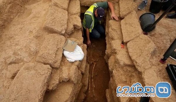 کشف بقایای یک گورستان عظیم و تابوت دان های سربی کمیاب در غزه