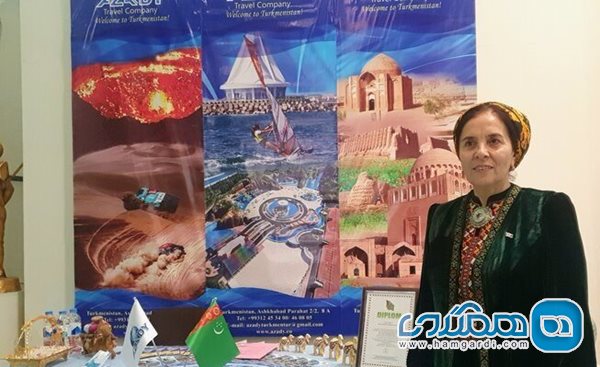 گفته های معاون گردشگری وزیر فرهنگ ترکمنستان در حاشیه جشنواره گردشگری ایران و ترکمنستان