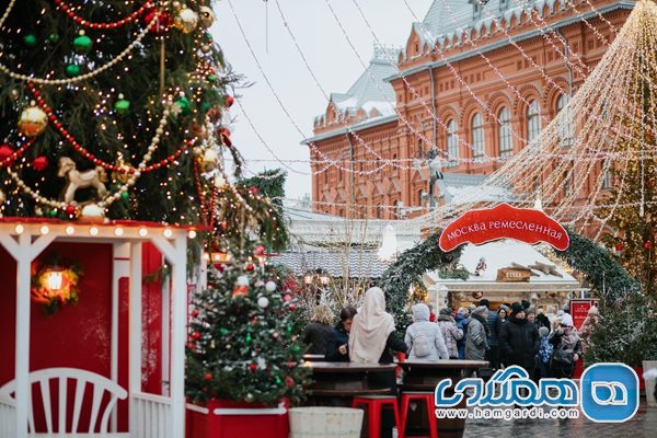 مسکو، مقصدی افسانه ای برای شروع سال میلادی