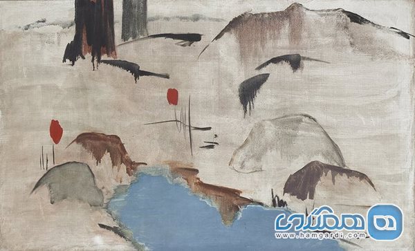 اثر سهراب سپهری فروخته شده در حراج هنر مدرن و معاصر ایران (تیر ۱۴۰۲)​