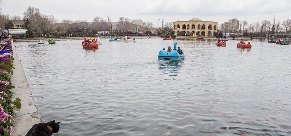 حضور گردشگران نوروزی در ائل گلی 4