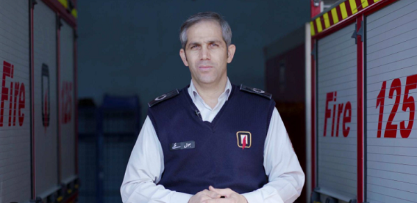 آماده باش آتش نشانی برای تامین ایمنی مراسم وداع با پیکر شهید رئیسی در مصلی تهران