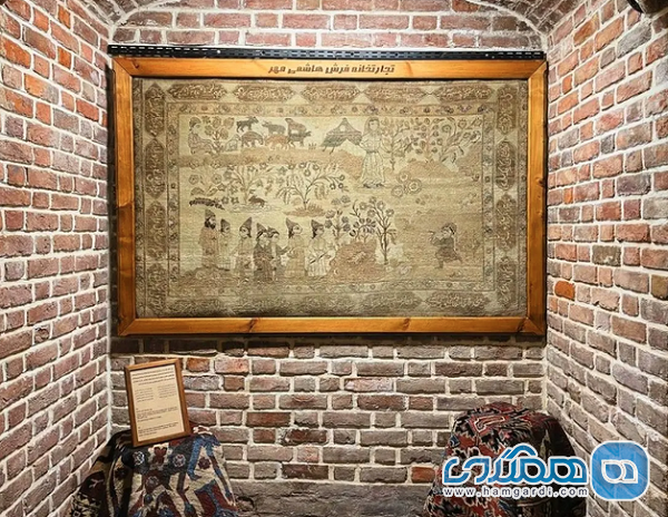 فرشهای تاریخی مربوبط به دوره قاجار در تجارتخانه فرش هاشمی مهر تبریز رونمایی شد