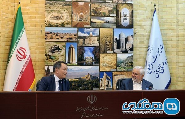 قائم مقام وزیر میراث فرهنگی کشور با سفیر قزاقستان دیدار کرد