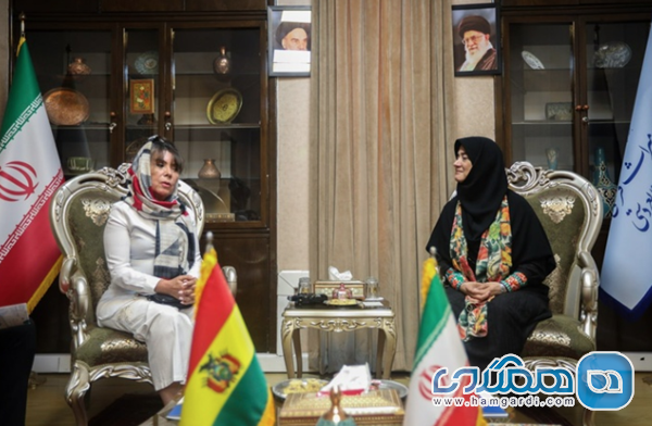 سفیر بولیوی در ایران با معاون صنایع دستی وزارت میراث فرهنگی دیدار کرد