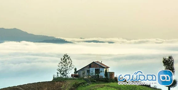 فیلبند؛ روستایی محصور در میان ابرها