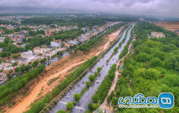 بلوار شهید چمران؛ یکی از زیباترین بلوارهای شهر