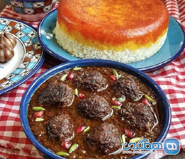 خورشت سبزی فسنجان