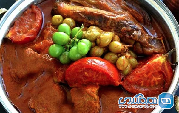 خورشت غوره بادمجان