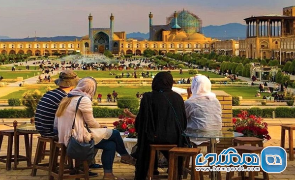 رنگ ایران در نقشه گردشگری قرمز شده است