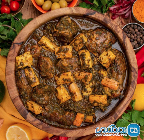 خورشت ریواس کردستان